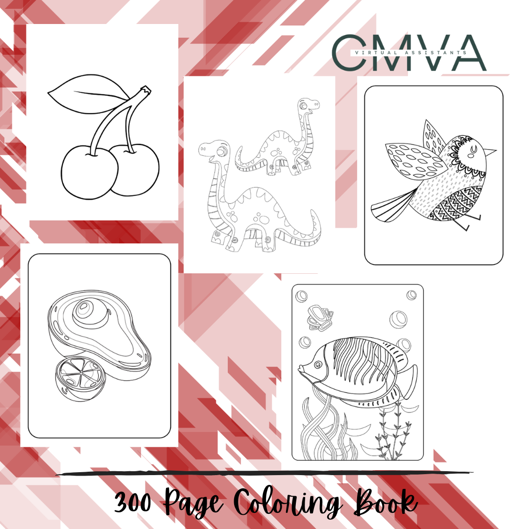 FREE Ultimate 300 page Coloring book