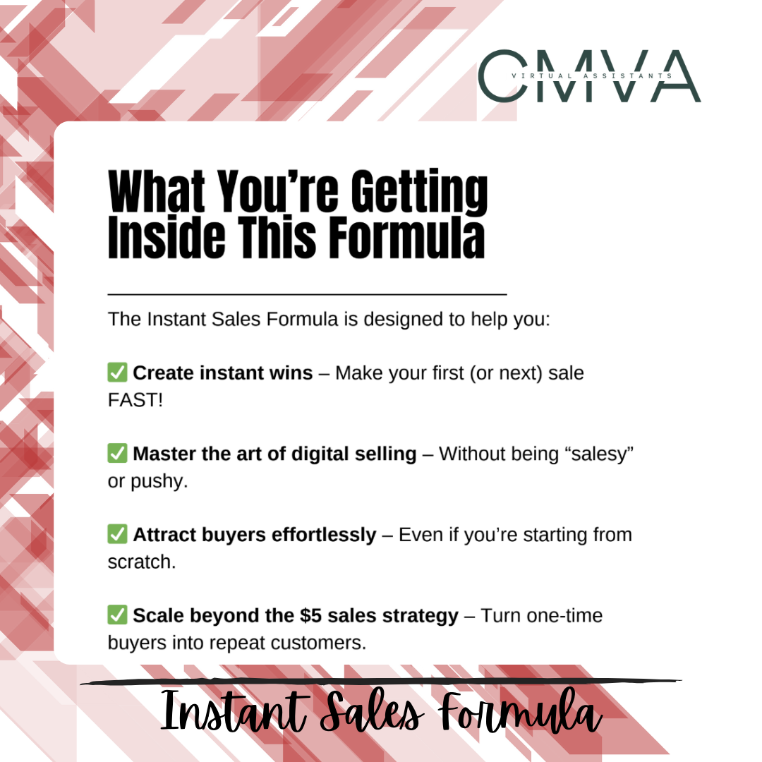 Instant Sales Formula